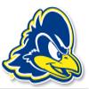 Delaware Blue Hens 4 Inch Vinyl Mascot Decal Sticker Officially Licensed Collegiate Product view 1