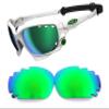 Galaxy Replacement lenses For Oakley Jawbone,Racing Jacket Polarized Green 100% UVAB view 1