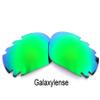 Galaxy Replacement lenses For Oakley Jawbone,Racing Jacket Polarized Green 100% UVAB view 2
