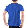 2 Side Custom T-Shirt Tee, Design Your Custom Shirt, Add Your Image Photo Text Blue view 2