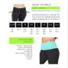 DEAR SPARKLE Fold Over Yoga Pants for Women Cotton Leggings Foldover High Waist Leggings Plus Size (C6 F) (Aqua W, Small) view 3