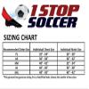 1 Stop Soccer Premium Referee 10 Piece Package Jersey Coin Short Socks Flags Set Whistle Referee Wallet and Cards (Blue, Adult X-Large) view 2
