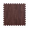 IncStores Premium Soft Wood Print Foam Flooring Tiles | Interlocking Foam Tiles for Home, Gym, Training and Yoga | 5/8" - Cherry, 24 Square Feet view 1