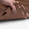 IncStores Premium Soft Wood Print Foam Flooring Tiles | Interlocking Foam Tiles for Home, Gym, Training and Yoga | 5/8" - Textured Mocha, 100 Square Feet view 4