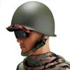 Classic WWII US Military M1 Army Green Double-Layer Helmet Scale 1:1 Replica with Canvas Chin Strip Leather Belt Adjustable Size Inter Ring Without Gird Mesh view 1
