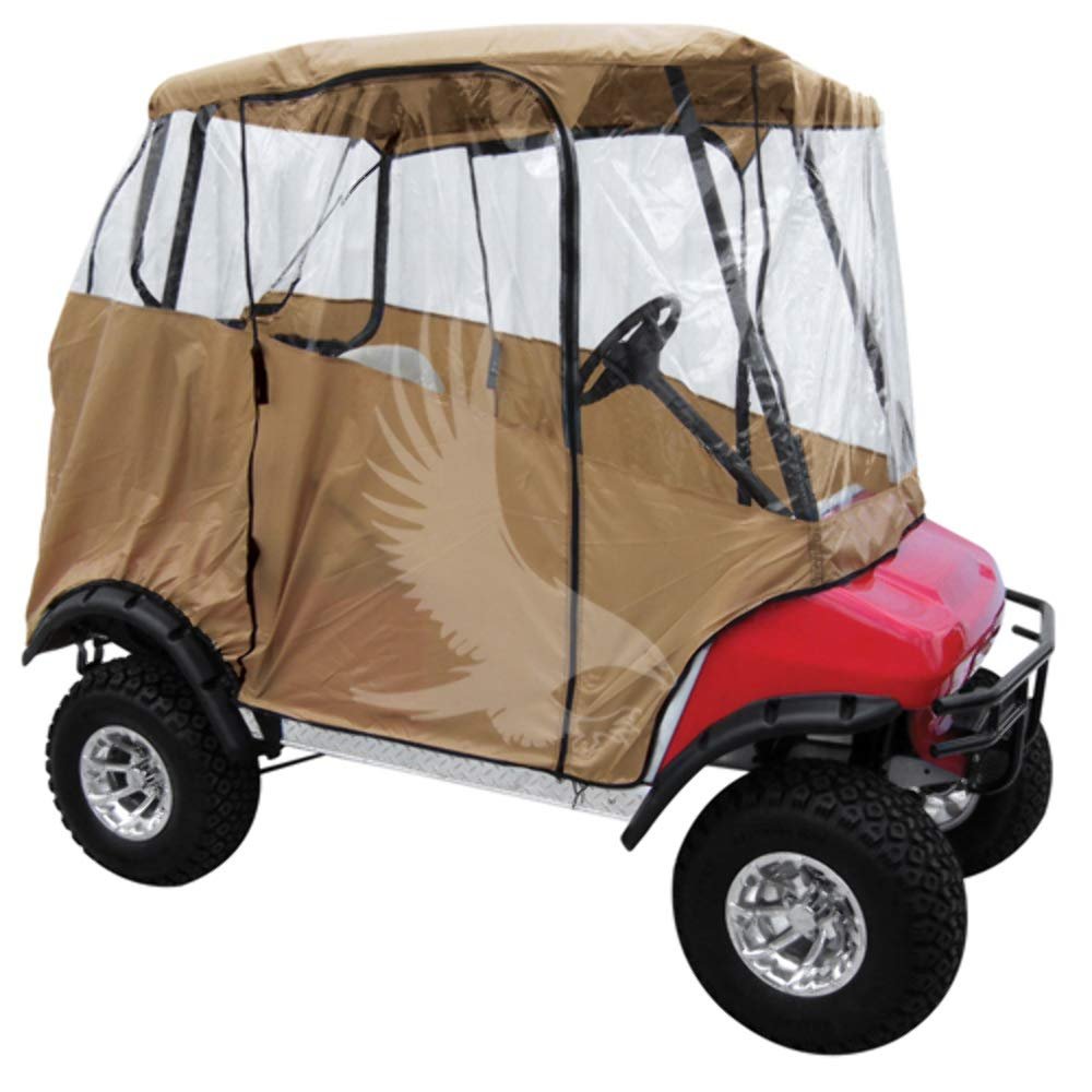 4-Sided Lightweight Golf Cart Enclosure for Standard 54" Top