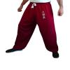 Kung Fu Pants Tai Chi and Wing Chun Bottoms Style for Women and Men Martial Arts Trousers Light and Smooth (TJ Burgundy Size L) view 1