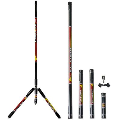 SHARROW Archery Bow Stabilizer 30" 10" 4" Balance Bar Set Main Rod Sided Rod Stabilizer Silencer Damping for Recurve Bow and Compound Bow (palament)