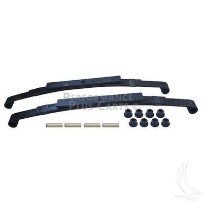 Performance Plus Carts Golf Cart Heavy Duty Dual Action Rear Leaf Spring Set Compatible with 1996-Up TXT Electric Models, 1996-2008 Gas