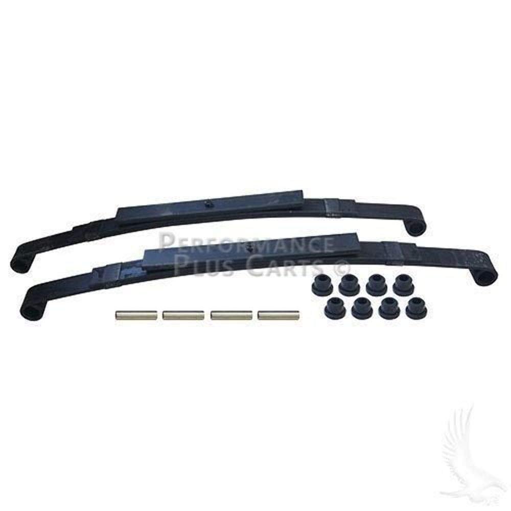 Performance Plus Carts Golf Cart Heavy Duty Dual Action Rear Leaf Spring Set Compatible with 1996-Up TXT Electric Models, 1996-2008 Gas
