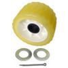GHmarine 3" Width x 5" OD Boat Trailer Rollers Poly Ribbed Wobble Mounting Hole Diameter 1-1/8" view 4