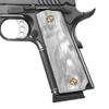 Cool Hand 1911 High Polished Synthetic Pearl Grips, Full Size (Government/Commander), Screws Included, Ambi Safety Cut, H1-S-WP view 1