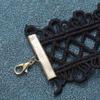 Zoestar Lace Choker Necklaces Vintage Black Elastic Stretch Necklace Chain Accessories for Women (1 black) view 4