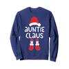 Auntie Claus T-Shirt Women Matching Auntie Christmas Shirt Sweatshirt view 1