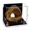 Better Display Cases Acrylic Baseball Catchers Glove Display Case with Mirror, Wall Mount and Pink Risers (A011/V16) view 2