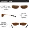BIRCEN Polarized Mens Sunglasses: UV Protection Sports Shades for Men Women Sport Driving with Al-Mg Frame view 2