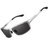 BIRCEN Polarized Mens Sunglasses: UV Protection Sports Shades for Men Women Sport Driving with Al-Mg Frame view 1