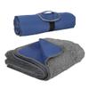 Tirrinia Large Waterproof Outdoor Blanket, Soft Warm Windproof Stadium Blanket with Sherpa Fleece and Foldable for Outdoor Sport, Baseball, Football, Beach, Concerts, Car,59" x 79" view 1