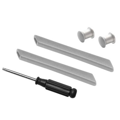 Betterun Gray Replacement Ear Socks Thru Bolt Set T20 Screwdriver for Oakley Jawbone/Racing Jacket/Split Jacket