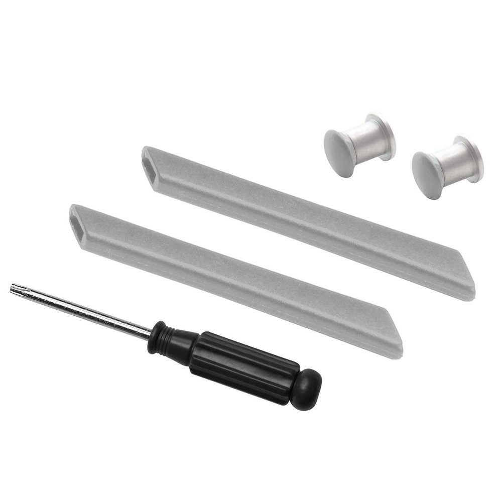 Betterun Gray Replacement Ear Socks Thru Bolt Set T20 Screwdriver for Oakley Jawbone/Racing Jacket/Split Jacket