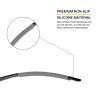 Betterun Gray Replacement Ear Socks Thru Bolt Set T20 Screwdriver for Oakley Jawbone/Racing Jacket/Split Jacket view 4