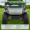 10L0L Golf Cart Street Legal Light Kit for Yamaha G29 Drive 2007-Up Gas/Electric, 12V Deluxe Headlights Taillights Kit with Turn Signals Switch, Horn Button, Brake Lights Harness view 2