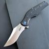 Eafengrow EF924 Folding Knife D2 Steel Blade + G10 Handle camping Knife Outdoor EDC TOOL (Black) view 3