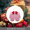 ADELA BOUTIQUE Children Warm Winter Mitten Gloves Thicken Knit Full Fingers Gloves for Girls Boys view 2