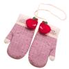 ADELA BOUTIQUE Children Warm Winter Mitten Gloves Thicken Knit Full Fingers Gloves for Girls Boys view 4