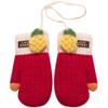 ADELA BOUTIQUE Children Warm Winter Mitten Gloves Thicken Knit Full Fingers Gloves for Girls Boys view 1