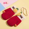 ADELA BOUTIQUE Children Warm Winter Mitten Gloves Thicken Knit Full Fingers Gloves for Girls Boys view 3