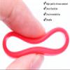 AKOAK 5 Pcs Tennis Racket Handle Elastic Rubber Ring, Racket Fixed Ring, Suitable for Tennis Racket, Badminton Racket, Squash Racket, Table Tennis Racket view 4