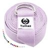 Tumaz Yoga Strap/Stretch Bands [15+ Colors, 6/8/10 Feet Options] with Extra Safe Adjustable D-Ring Buckle, Durable and Comfy Delicate Texture - Best for Daily Stretching, Physical Therapy, Fitness view 1