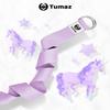Tumaz Yoga Strap/Stretch Bands [15+ Colors, 6/8/10 Feet Options] with Extra Safe Adjustable D-Ring Buckle, Durable and Comfy Delicate Texture - Best for Daily Stretching, Physical Therapy, Fitness view 2