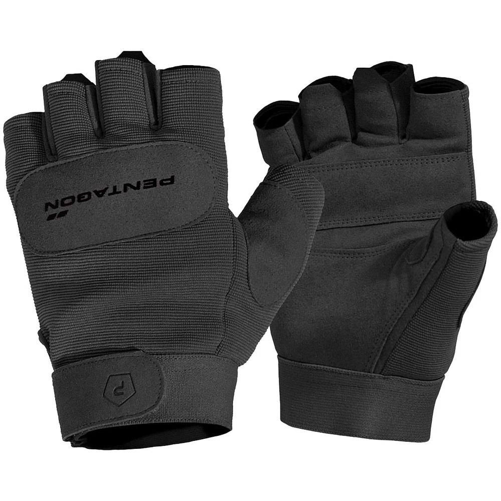 Pentagon Men's 1/2 Duty Mechanic Gloves Black size L