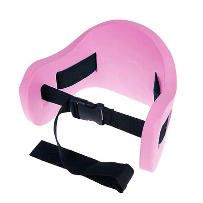 YCYU Pool Back Floating Swim Belt EVA Foam Swimming Training Aid Waist Adult Kids Pool Float Kickboard (Pink)