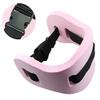 YCYU Pool Back Floating Swim Belt EVA Foam Swimming Training Aid Waist Adult Kids Pool Float Kickboard (Pink) view 3