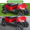 10L0L Golf Cart Fender Flares for 2008-2015 EZGO RXV G&E, Standard Front Rear Fender Flares (NOT for Modified Cart) view 2