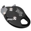 Alomejor Climbing Descender Self-Braking Stop 11-12.5mm Rope Grab Fall Equipment for Climbing (Black) view 1