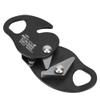 Alomejor Climbing Descender Self-Braking Stop 11-12.5mm Rope Grab Fall Equipment for Climbing (Black) view 2