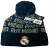 Real Madrid Icon Sports CF Soccer Pom Beanie - Unisex Adult -RM38BN Navy view 3