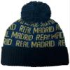 Real Madrid Icon Sports CF Soccer Pom Beanie - Unisex Adult -RM38BN Navy view 4