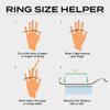 ROQ Silicone Rubber Wedding Ring for Men, Comfort Fit, Men's Wedding Band, Breathable Rubber Engagement Ring/Band, Step Edge, 8mm Wide 2mm Thick, 4 Pack, Black, Black Camo, Silver, Grey, Size 10 view 4