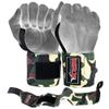 MRX Weight Lifting Gym Training Wrist Wraps for Wrist Support Bodybuilding Workout Wrap Men/Women Pack of 2 (Camo Green) view 2
