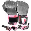 MRX Weight Lifting Gym Training Wrist Wraps for Wrist Support Bodybuilding Workout Wrap Men/Women Pack of 4 (Camo Pink) view 2
