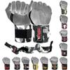MRX Weight Lifting Gym Training Wrist Wraps for Wrist Support Bodybuilding Workout Wrap Men/Women Pack of 4 (Camo Grey) view 1