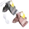 Women's & Men's 2 Pack USB Heated Gloves Mitten Winter Hands Warm Laptop Gloves, Knitting Hands Full & Half Heated Fingerless Heating Warmer Washable Design (Gray+Pink) view 1