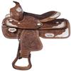 Tough 1 King Series Mccoy Trail Saddle with Silver view 1
