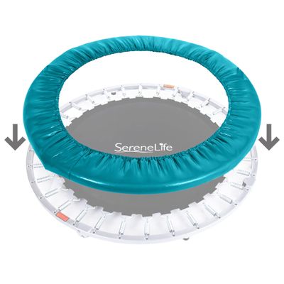 Dana Trading Replacement Part - Elastic Protective Padding Cover (for SereneLife Trampoline Models: SLELT403, SLELT407)