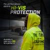 Armed American Supply Hi Vis, Hi Viz Crayons Cotton/Poly Blend Safety Hoodie for Work, Funny Hooded Sweatshirts for Men, Safety Yellow, Large view 3